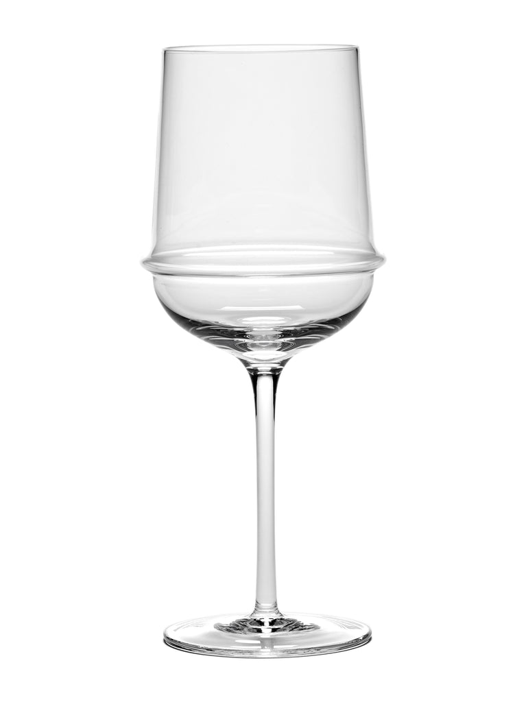 A stylish Dune Glassware by Kelly Wearstler on a white background featuring a unique design by Kelly Wearstler and the Serax brand.