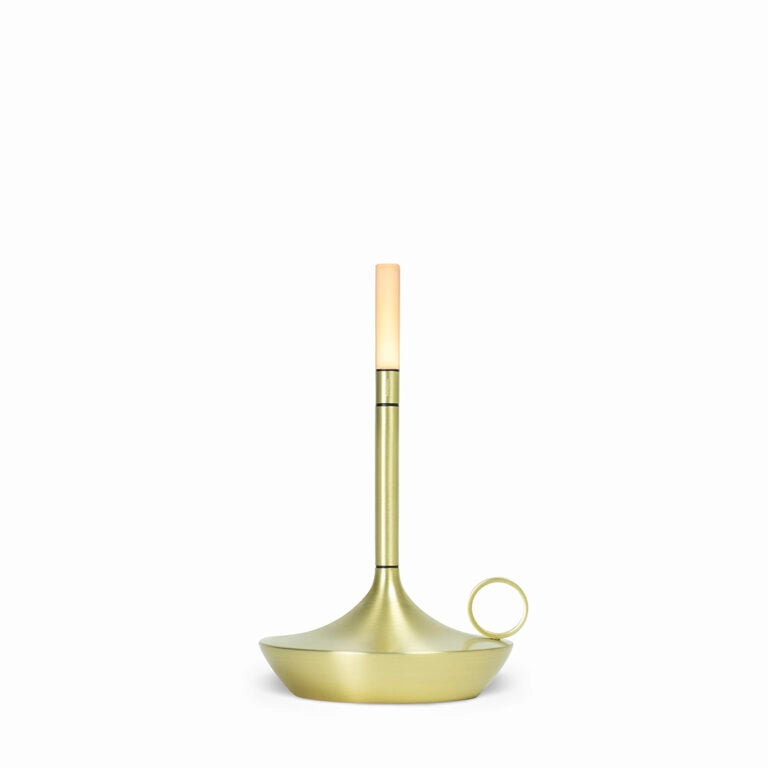 A GRAYPANTS WICK PORTABLE LAMP on a white background, with a wick.