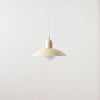 An ARUNDEL ORB PENDANT hanging from a Gestalt Haus wall.