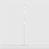 A DOT LINE FLOOR LAMP by LAMBERT ET FILS with three balls on it.