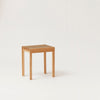 A FORM & REFINE LIGHTWEIGHT STOOL with a white background at Gestalt Haus.