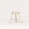 A SHOEMAKER CHAIR™ No. 49 made of wood on a white background by FORM & REFINE, embodying Gestalt Haus aesthetics.