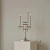A STOFF NAGEL candle holder adorning a pedestal in the stylish Gestalt Haus.