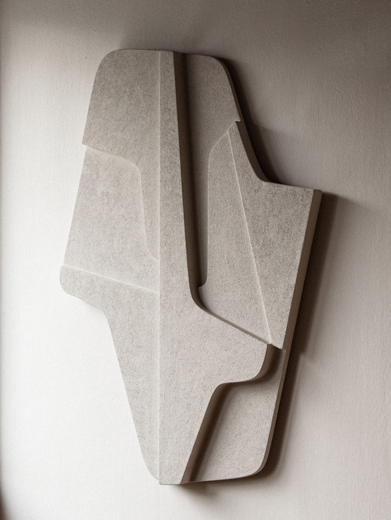 A limited edition wall art piece created with the PLATEAU 02:59 AM RELIEF by ATELIER PLATEAU.