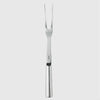 A sleek STANLESS STEEL SIXTUS CARVING FORK on a white background. Brand: STELTON