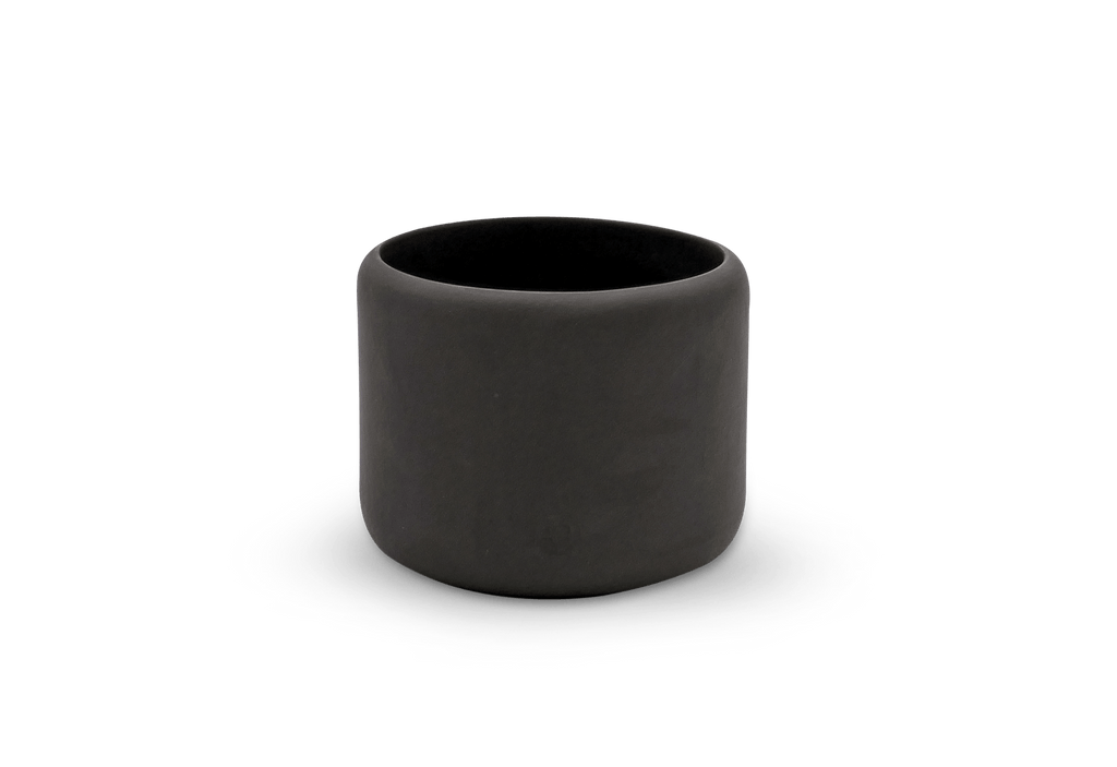 A Botany Porcelain Plant Pot by Aaron Probyn on a white background featuring Gestalt Haus.