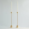 Two Gestalt Haus CANDLE HOLDERS on a white background.