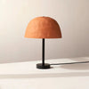 An IN COMMON WITH DOME TABLE LAMP with a black base from Gestalt Haus.