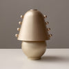 A GEMMA TABLE LAMP by IN COMMON WITH on a white table at Gestalt Haus.