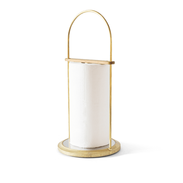 A gold handle IHADA KITCHEN PAPER HOLDER from FUTAGAMI.