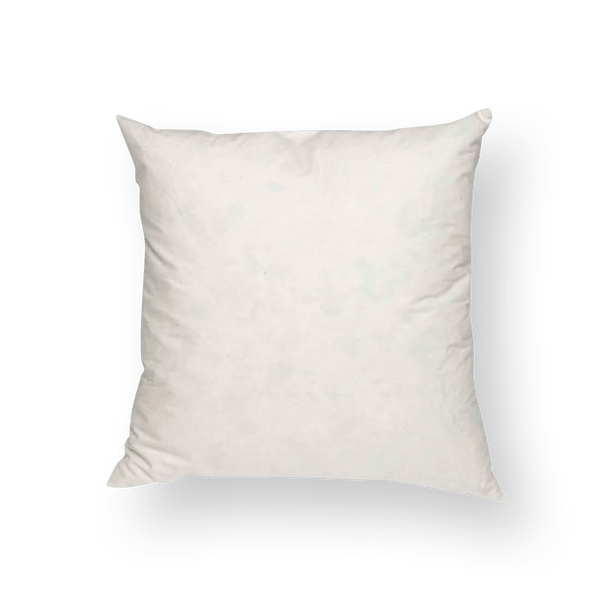A white INNER CUSHIONS pillow from KRISTINA DAM STUDIO on a black background with Gestalt Haus elements.