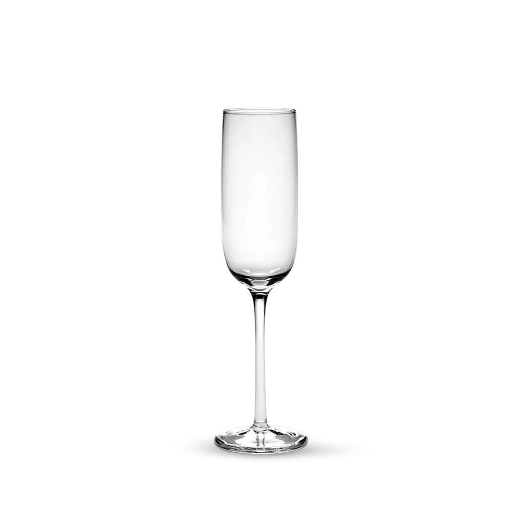 A PASSE-PARTOUT GLASSWARE champagne glass by VINCENT VAN DUYSEN featuring the Brand SERAX.