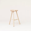A SHOEMAKER CHAIR™ No. 68 made of wood with a Gestalt Haus influence, displayed on a white background.