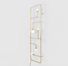 A Lambert et Fils Beaubien Lamp with three bulbs on it, inspired by Gestalt Haus design principles.