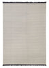 A THE FELICIA RUG by FABULA LIVING with fringes on a white background inspired by Gestalt Haus.