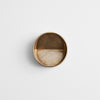 A small VIDE POCHE ROND by STUDIO HENRY WILSON on a white Gestalt Haus surface.
